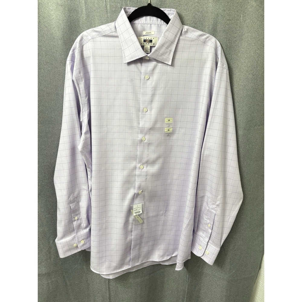 Joseph Abboud Mens Modern Fit dress shirt Neck 18 34-35 sleeves New